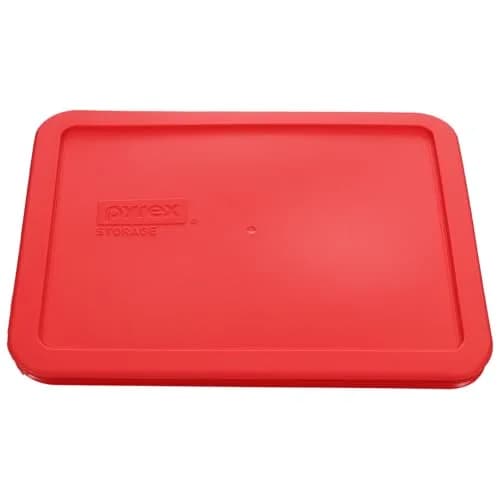 Pyrex 7211-PC 6-Cup Red Food Storage Replacement Lid | Made in USA, Dishwasher Safe thumbnail 3