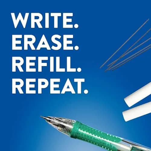 Paper Mate Clearpoint Mechanical Pencils 0.7mm HB #2 Lead, Assorted Fashion Barrel Colors, 4 Count | Precise Lines for Students & Office thumbnail 7
