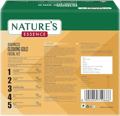NATURES ESSENCE Ravishing Gold Kit 250g | Deep Cleansing & Skin Shine thumbnail 3