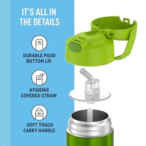 THERMOS FUNTAINER Water Bottle with Straw, 12oz (355ml) | Keeps Drinks Cold for 12 Hours thumbnail 3