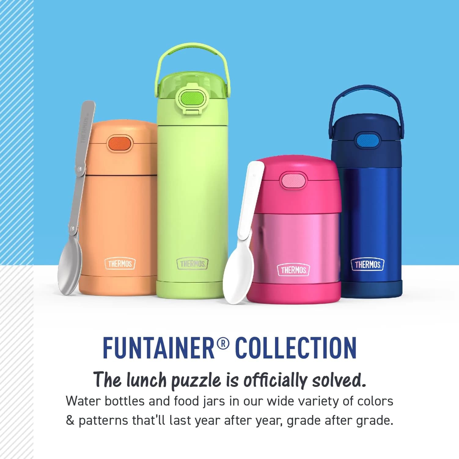 THERMOS FUNTAINER Water Bottle with Straw, 12oz (355ml) | Keeps Drinks Cold for 12 Hours - view 5