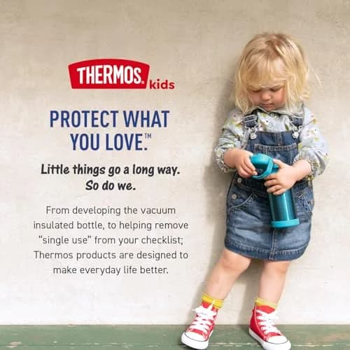 THERMOS FUNTAINER Water Bottle with Straw, 12oz (355ml) | Keeps Drinks Cold for 12 Hours thumbnail 6
