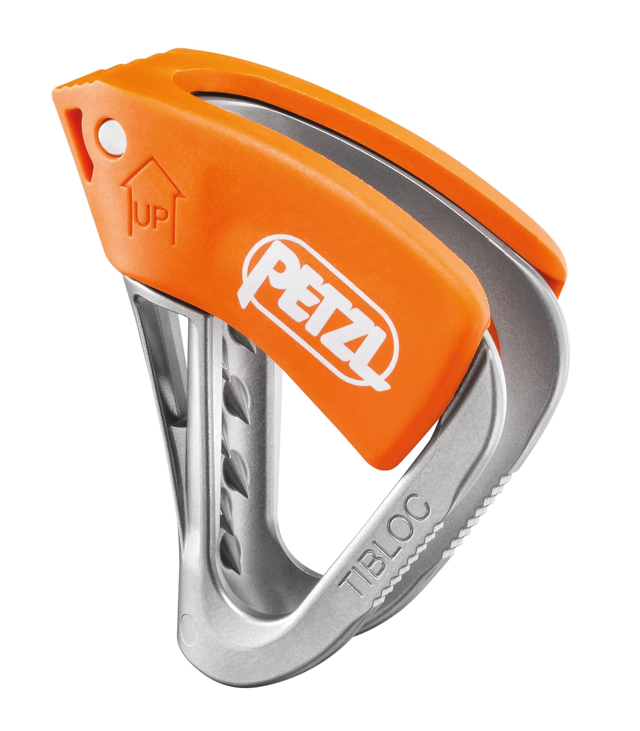 PETZL TIBLOC Ultra-Compact Emergency Ascender - Orange | Lightweight Rope Climber for Rescue & Self-Rescue - main product image