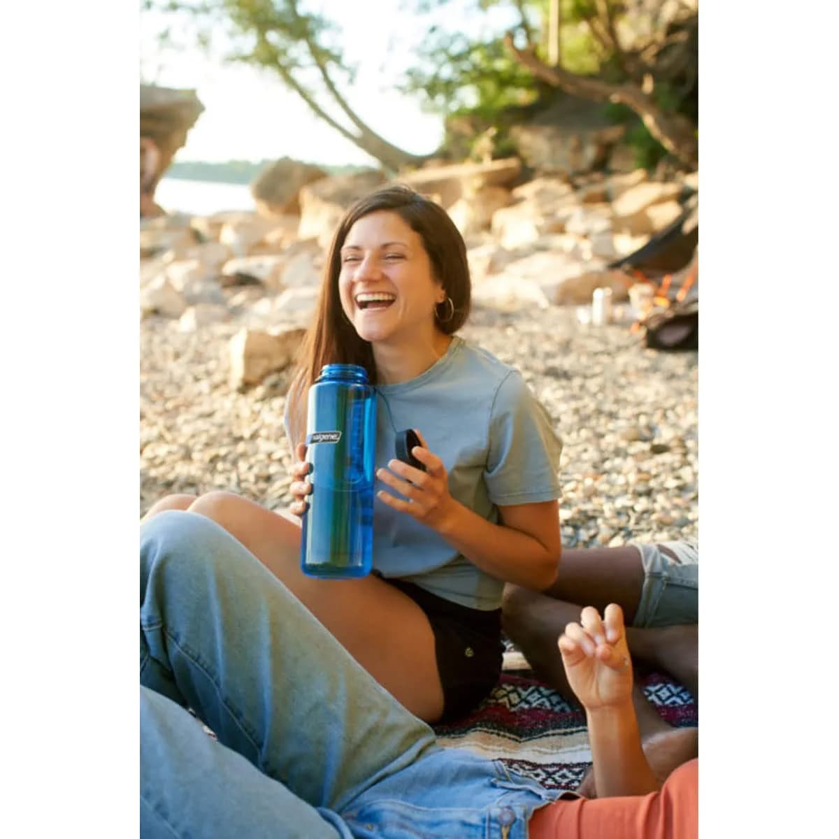 Nalgene Cosmo Wide Mouth 48 oz (1.5 L) HDPE Water Bottle - Leak-Proof & Durable for Adventures - view 3
