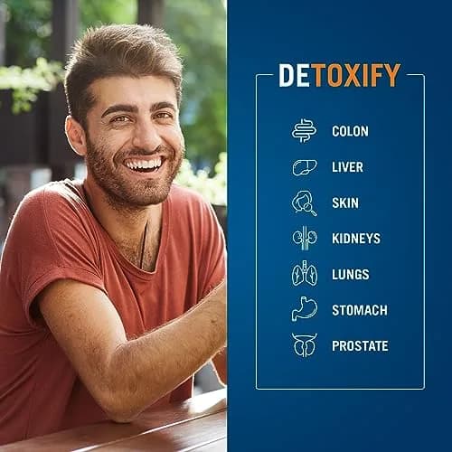 Century Systems The Cleaner Detox 52 Vegetarian Capsules | 7-Day Internal Cleansing Support for Men thumbnail 4