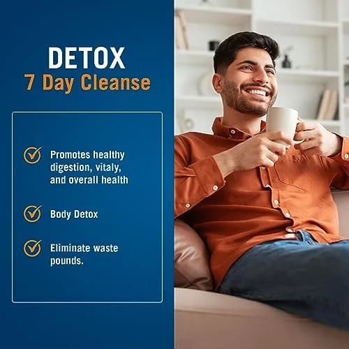 Century Systems The Cleaner Detox 52 Vegetarian Capsules | 7-Day Internal Cleansing Support for Men thumbnail 3