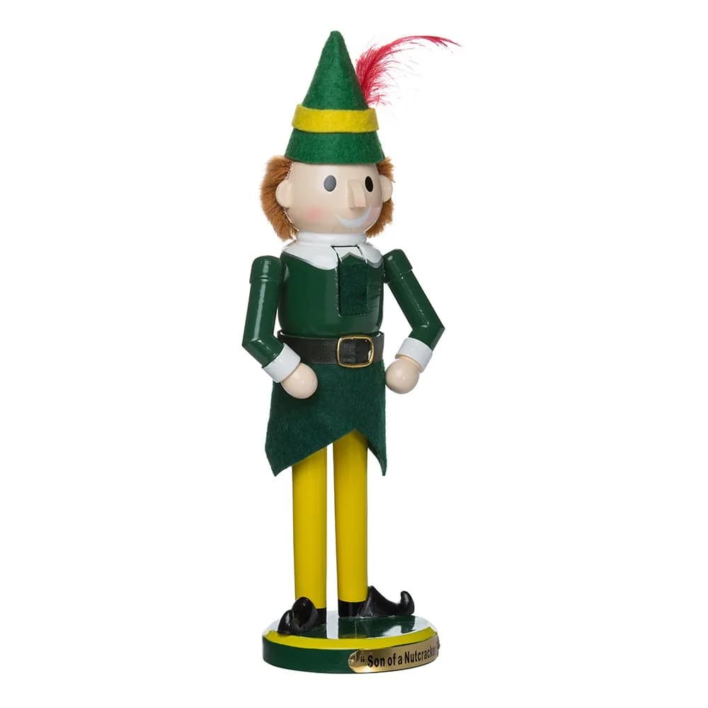 Kurt S. Adler Buddy The Elf Nutcracker 27.9 cm (11") | Officially-Licensed Movie Collectible — Multicolor