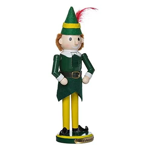 Kurt S. Adler Buddy The Elf Nutcracker 27.9 cm (11") | Officially-Licensed Movie Collectible thumbnail 1