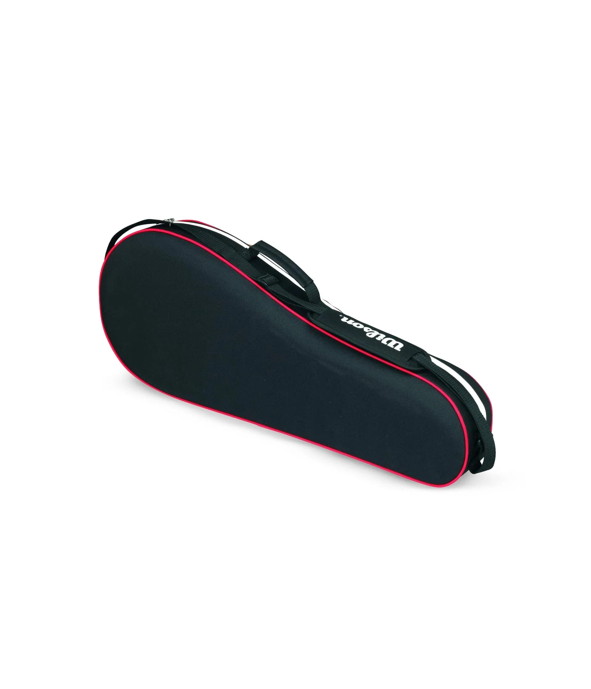 Wilson Advantage III Triple Tennis Racket Bag - Black/White/Red | Holds up to 3 Rackets - view 2