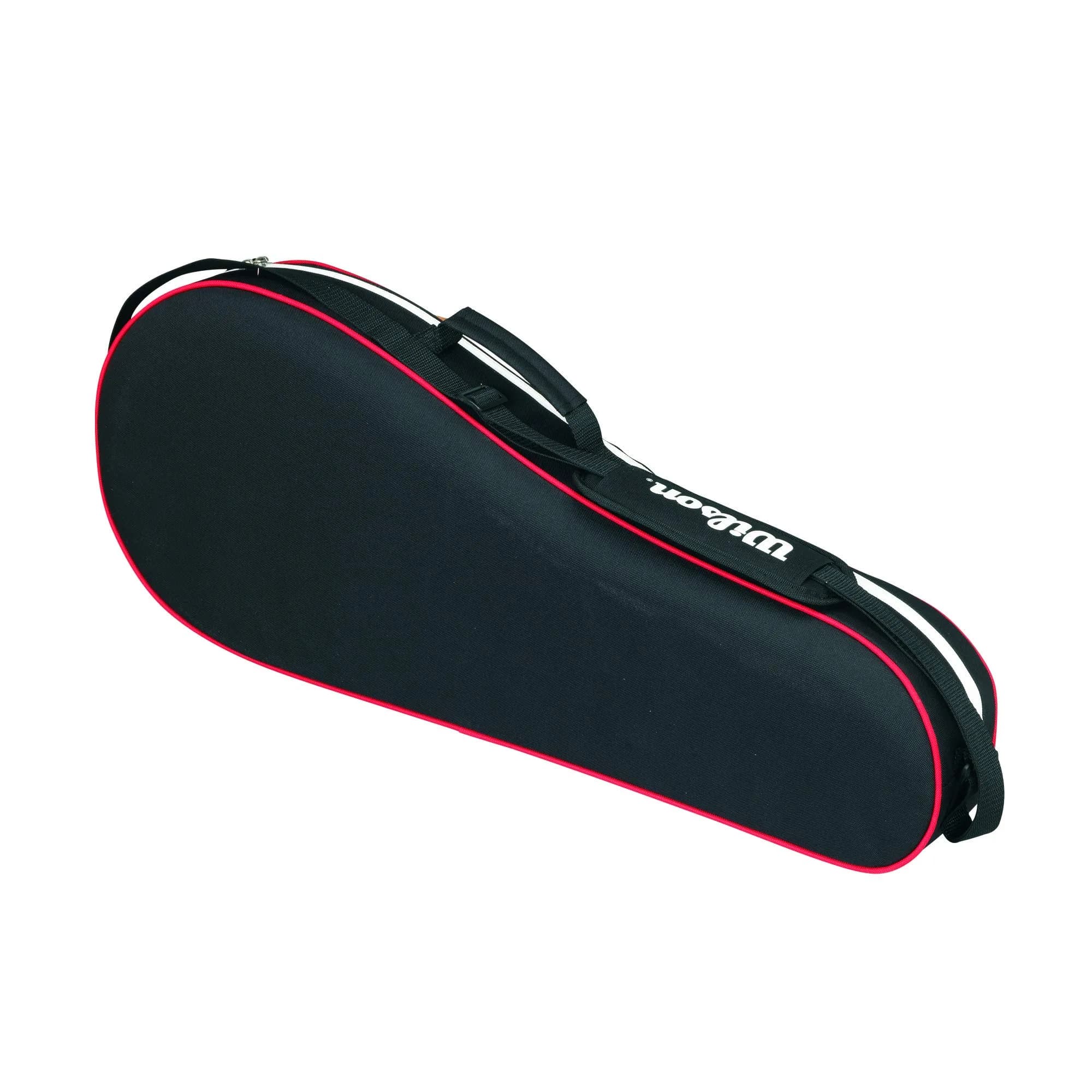 Wilson Advantage III Triple Tennis Racket Bag - Black/White/Red | Holds up to 3 Rackets - view 4