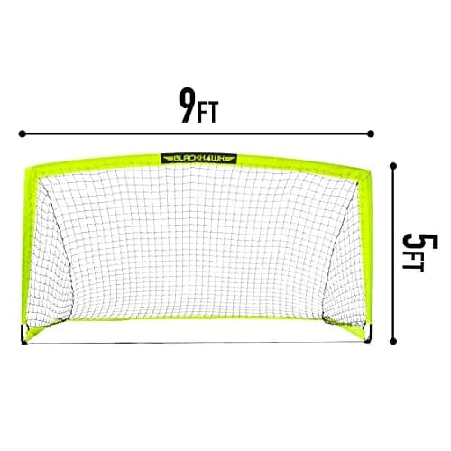 Franklin Sports Fiberglass Blackhawk Goal - Extra Large | Portable Backyard Soccer Net thumbnail 3