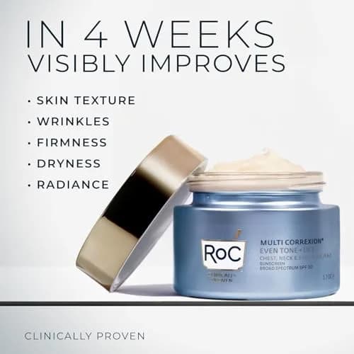 RoC Multi Correxion 5 in 1 Chest, Neck & Face Moisturizer Cream SPF 30 50ml (1.7 Fl Oz) | Clinically Proven Wrinkle Firming thumbnail 7