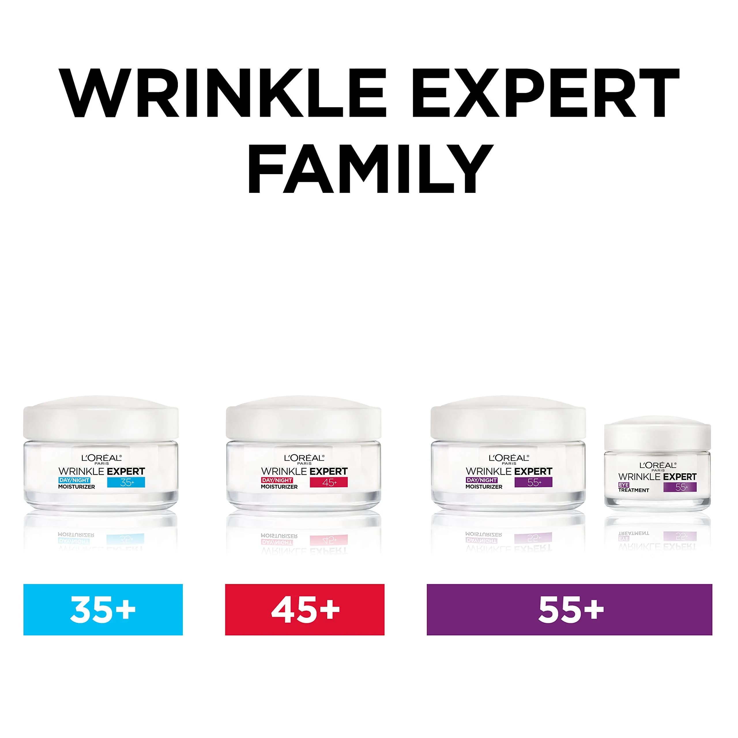 L'Oreal Paris Wrinkle Expert 35+ Anti-Aging Face Moisturizer with Collagen 50ml (1.7 oz) | Dermatologist Tested for Sensitive Skin - view 5