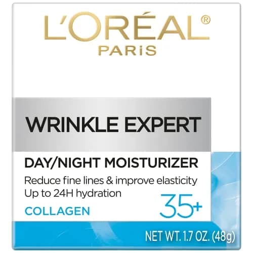 L'Oreal Paris Wrinkle Expert 35+ Anti-Aging Face Moisturizer with Collagen 50ml (1.7 oz) | Dermatologist Tested for Sensitive Skin thumbnail 2