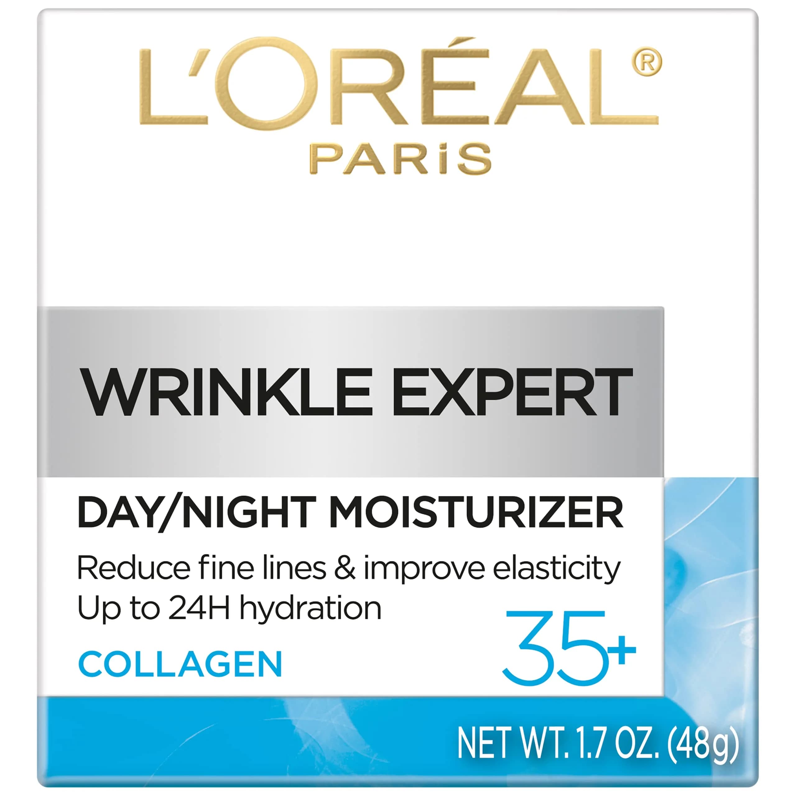 L'Oreal Paris Wrinkle Expert 35+ Anti-Aging Face Moisturizer with Collagen 50ml (1.7 oz) | Dermatologist Tested for Sensitive Skin - view 2