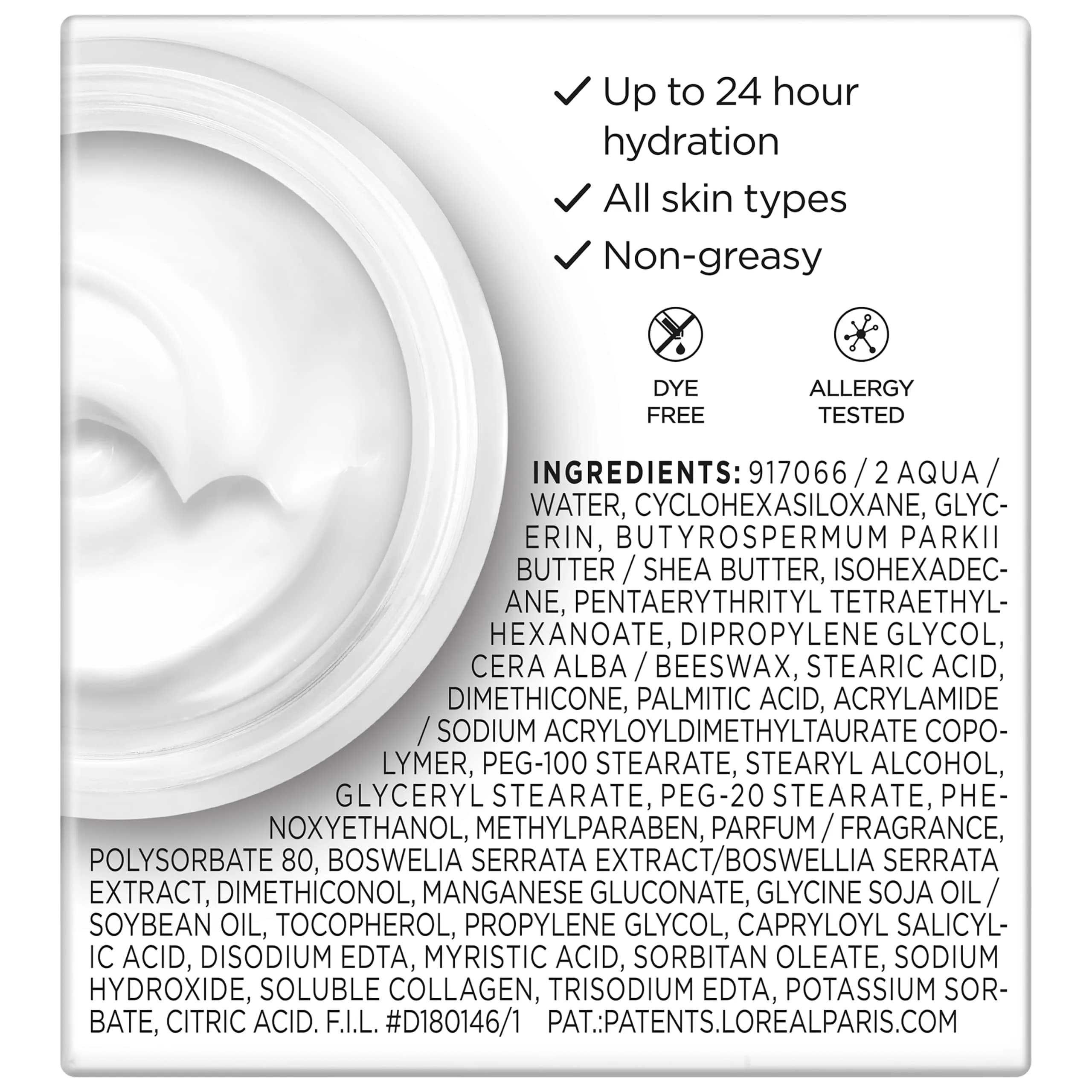 L'Oreal Paris Wrinkle Expert 35+ Anti-Aging Face Moisturizer with Collagen 50ml (1.7 oz) | Dermatologist Tested for Sensitive Skin - view 3