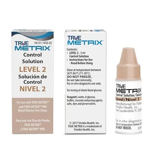 TRUE METRIX Control Solution Level 2 | Blood Glucose Test System Confirmatory (120 chars) thumbnail 1