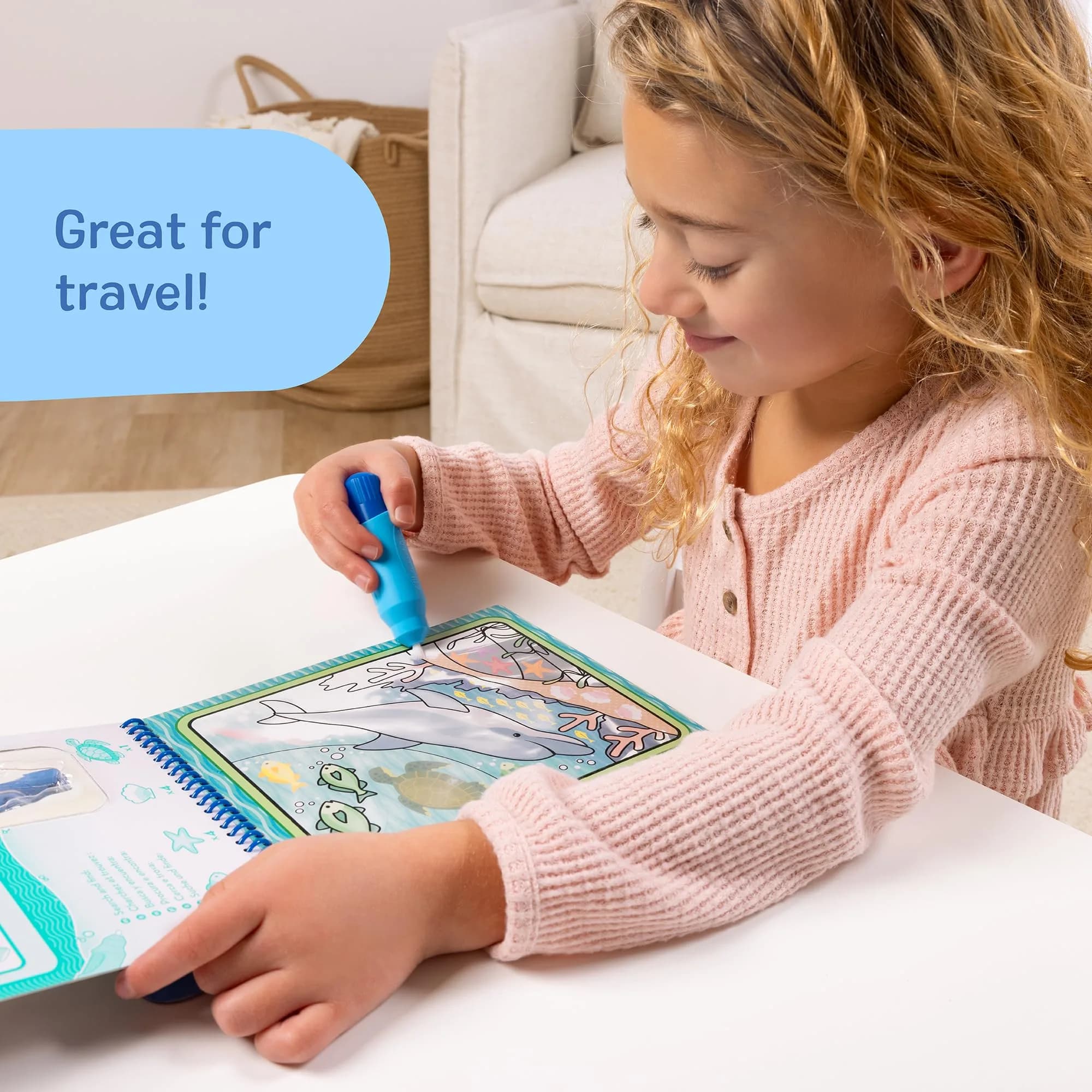 Melissa & Doug Water Wow! Under The Sea Activity Pad | Mess-Free Coloring for Ages 3+ - view 5