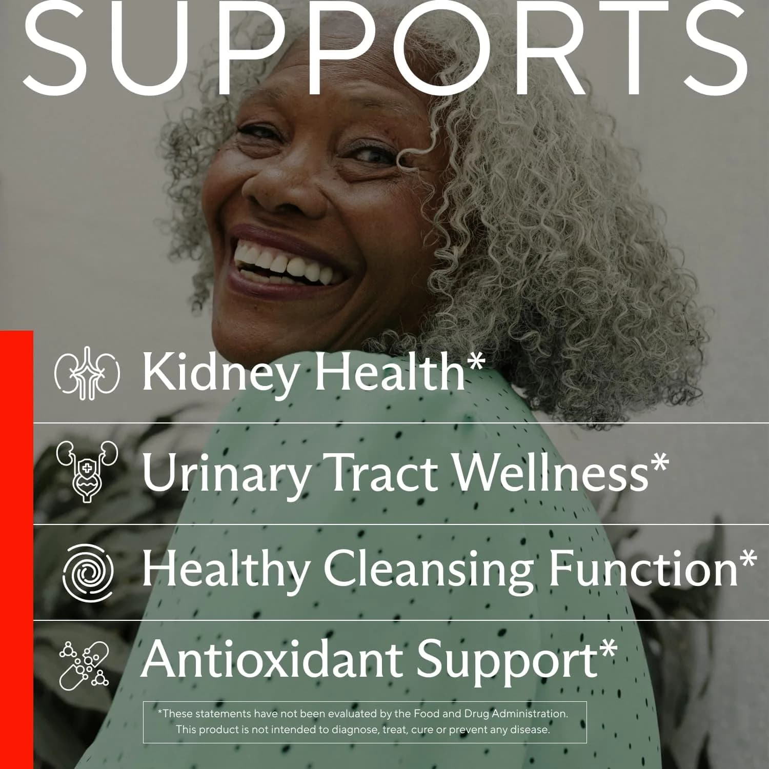 Sunergetic Kidney Cleanse Supplement 60 Capsules | Supports Healthy Kidneys & Urinary Tract - view 2