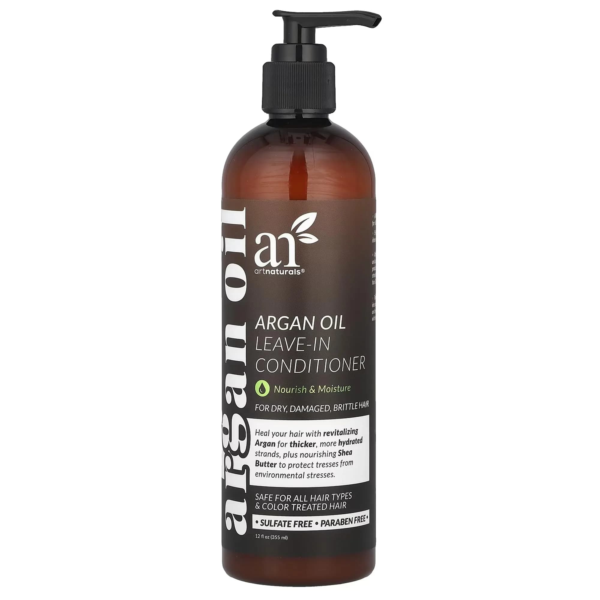 Artnaturals Argan Oil Leave-In Conditioner 12 fl oz | Hydrates & Repairs Dry Hair