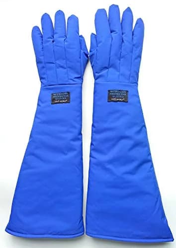 Inf-way Blue Shoulder Length/27" Cryogenic Gloves for Extreme Cold Protection thumbnail 1