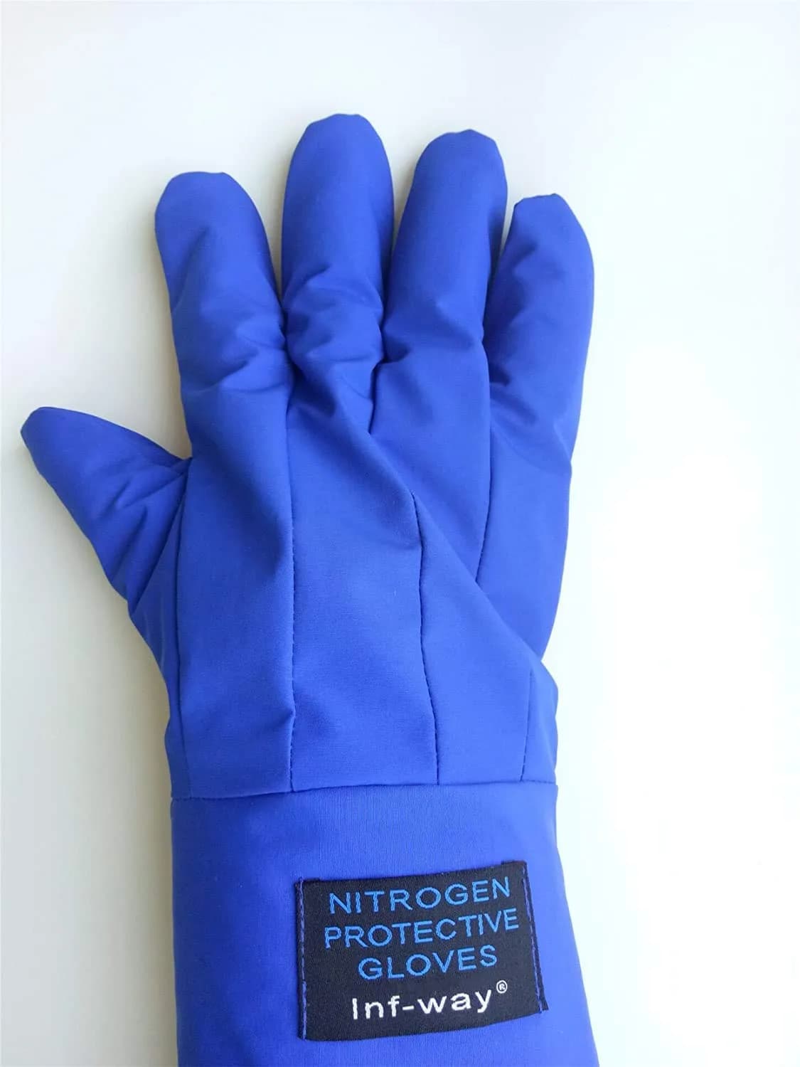 Inf-way Blue Shoulder Length/27" Cryogenic Gloves for Extreme Cold Protection - view 3