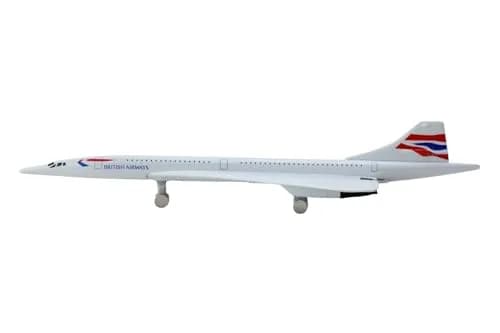 Daron British Airways Concorde Single Plane Toy , White Small | Die-Cast Model for Kids & Collectors thumbnail 9