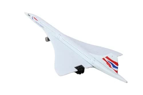 Daron British Airways Concorde Single Plane Toy , White Small | Die-Cast Model for Kids & Collectors thumbnail 10
