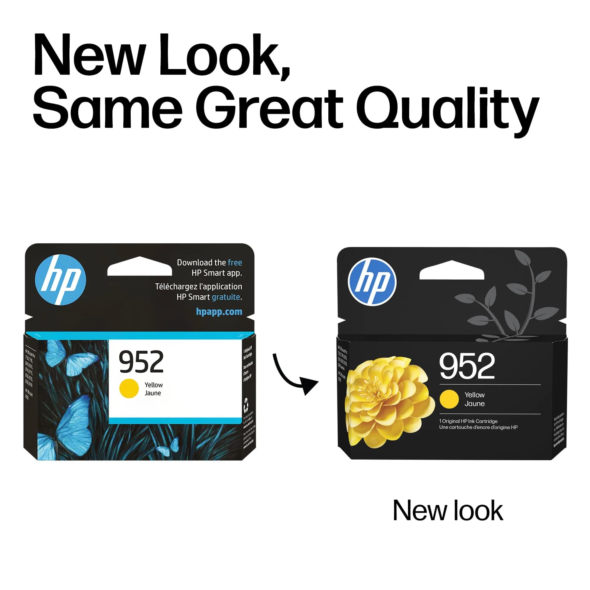 HP 952 Yellow Original Ink Cartridge | High-Yield Ink for HP OfficeJet Pro Printers (900 Pages) - view 3