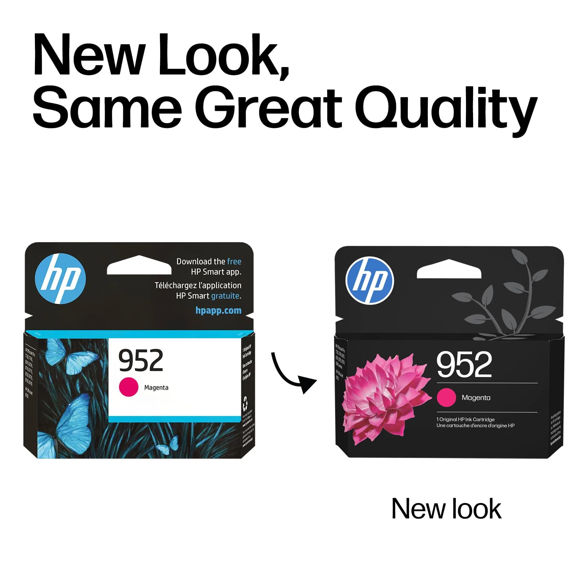 HP 952 Magenta Ink Cartridge | 700 Pages | Fade-Resistant Documents - view 3