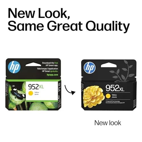 HP 952XL Yellow High-Yield Ink Cartridge 1450 Pages | Fade-Resistant Documents thumbnail 3