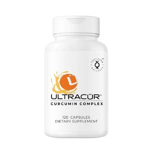UltraCur Curcumin Complex Supplement - 600 mg Bioavailable Turmeric Capsules for Joint, Muscle & Brain Support, 120 Vegetarian Capsules thumbnail 1