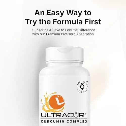 UltraCur Curcumin Complex Supplement - 600 mg Bioavailable Turmeric Capsules for Joint, Muscle & Brain Support, 120 Vegetarian Capsules thumbnail 7