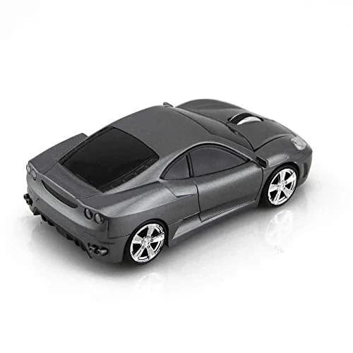 MGbeauty Wireless Mouse Sports Car Shape 120x60x35mm | 1600 DPI, Plug & Play, Compatible with Windows & Mac thumbnail 6