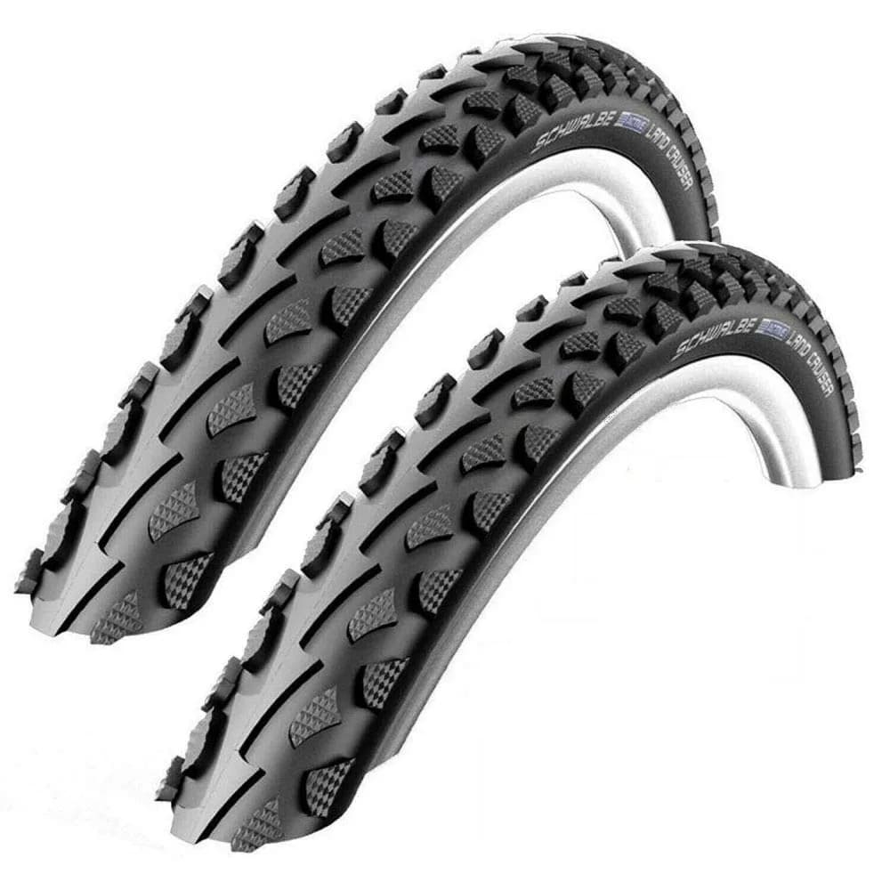 SCHWALBE Land Cruiser 26" x 1.75 Mountain Bike Tyres (Pair) | Durable Clincher for Mountain & Cruiser Bikes - main product image
