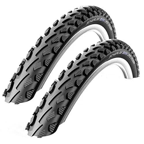 SCHWALBE Land Cruiser 26" x 1.75 Mountain Bike Tyres (Pair) | Durable Clincher for Mountain & Cruiser Bikes thumbnail 1