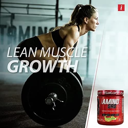 iSatori Amino-GRO BCAA Powder Frosted Lemonade Flavor | Clinically Dosed 2:1:1 Formula for Muscle Recovery & Performance thumbnail 4