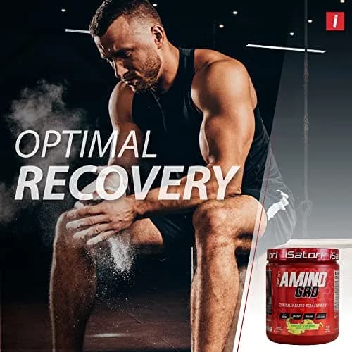 iSatori Amino-GRO BCAA Powder Frosted Lemonade Flavor | Clinically Dosed 2:1:1 Formula for Muscle Recovery & Performance thumbnail 5