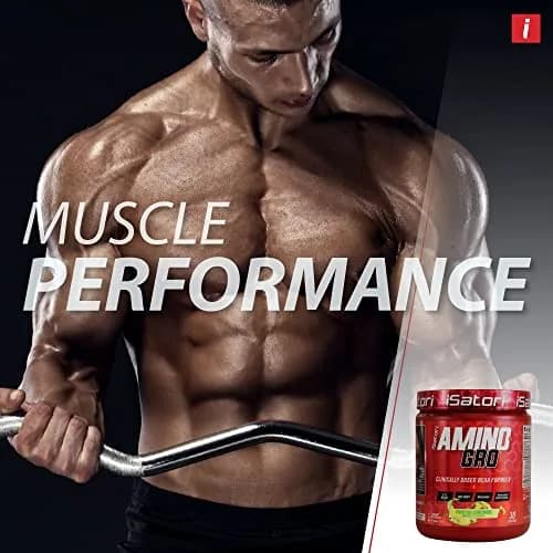 iSatori Amino-GRO BCAA Powder Frosted Lemonade Flavor | Clinically Dosed 2:1:1 Formula for Muscle Recovery & Performance thumbnail 3
