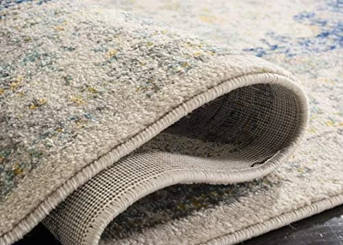 SAFAVIEH Evoke Runner Rug 2'2"x9', Traditional Ivory & Blue | Vintage Oriental Style, 3/8" Low Pile, Durable Polypropylene thumbnail 4