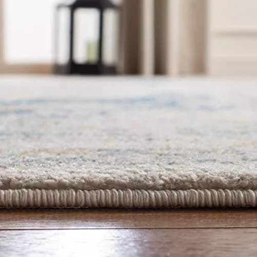 SAFAVIEH Evoke Runner Rug 2'2"x9', Traditional Ivory & Blue | Vintage Oriental Style, 3/8" Low Pile, Durable Polypropylene thumbnail 5