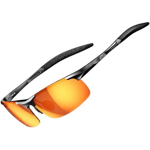 ATTCL Polarized Sunglasses Men Al-Mg Metal UV400 | Lightweight, Anti-Glare Vision Protection thumbnail 1