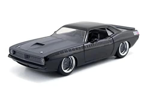 Jada Toys Fast & Furious 1970 Plymouth Barracuda 1:24 Diecast Vehicle | Movie-Style Car for Collectors & Kids thumbnail 1