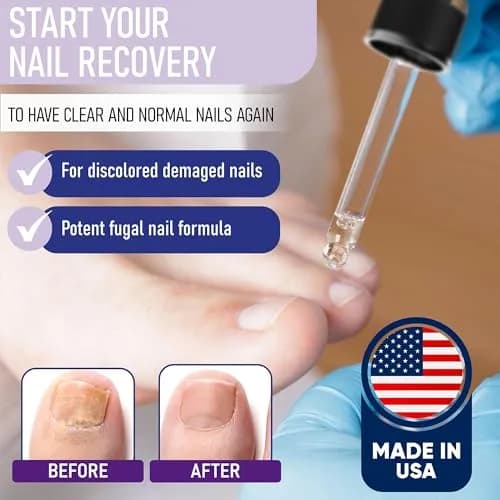 Zanaquick Extra Strength Toenail & Fingernail Repair Drops 0.5 Fl Oz (2 Pack) | Supports Healthy Nails thumbnail 3