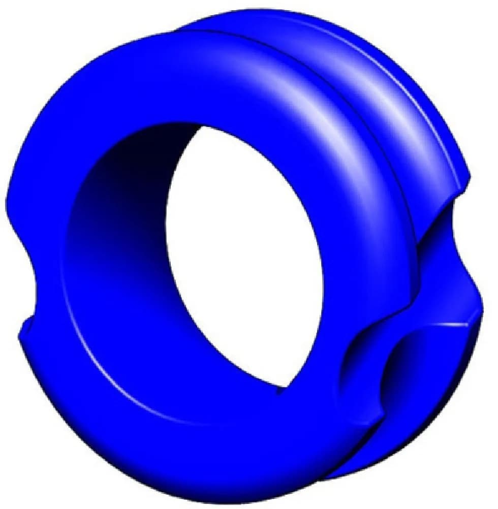 G5 Meta Pro Anti-Glare Archery Peep Sight, Blue, 1/4 Inch | Enhances Precision & Field of View
