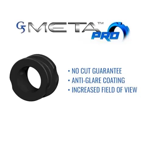 G5 Meta Pro Anti-Glare Archery Peep Sight, Black, 1/4 Inch | Perfect Circle & Reduced String Wear thumbnail 7