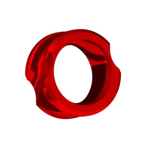 G5 Meta Pro Anti-Glare Archery Peep Sight, Red, 3/16 Inch | Perfect Circle & Reduced String Wear thumbnail 4