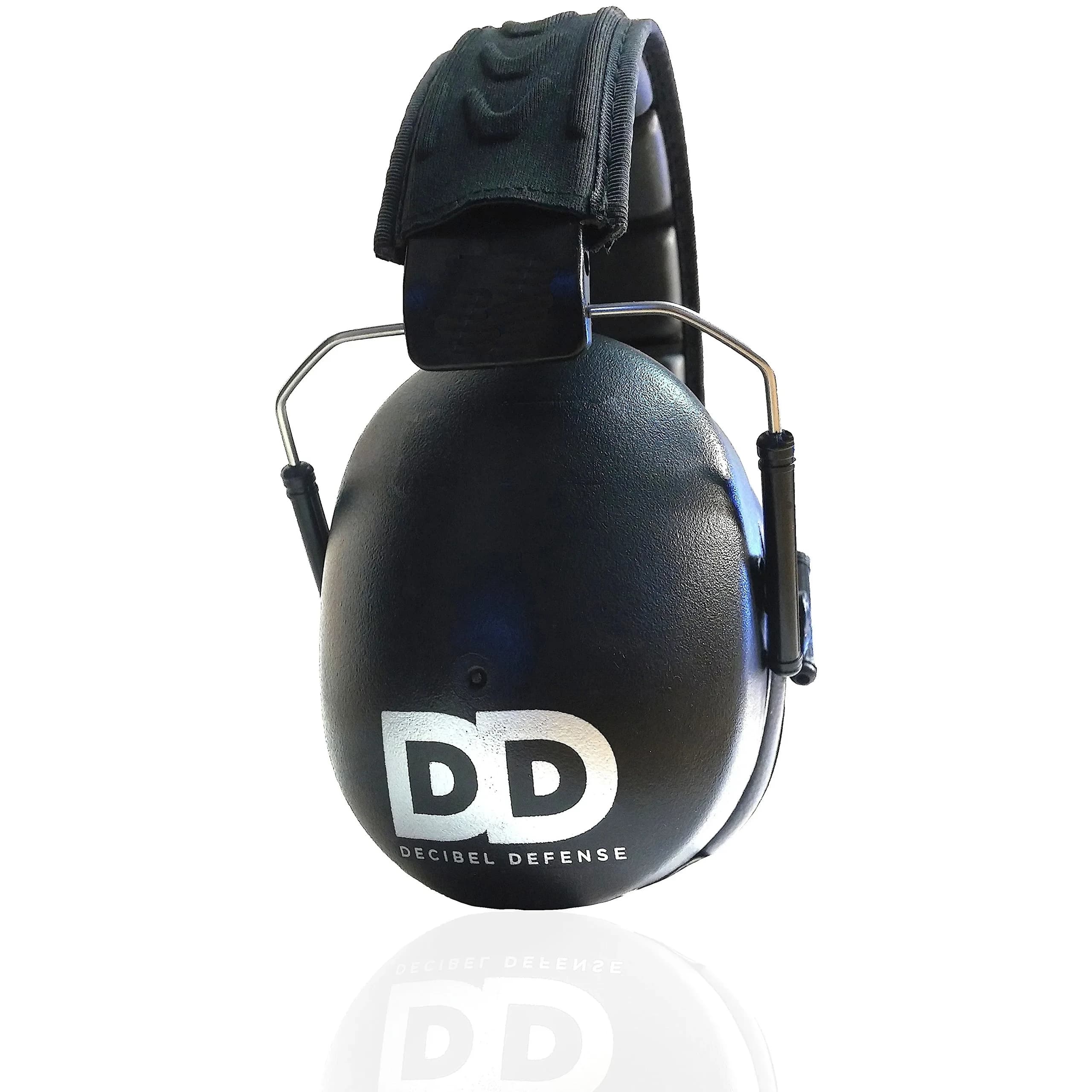 DECIBEL DEFENSE Professional Safety Ear Muffs 37dB NRR | Highest Rated & Most Comfortable Hearing Protection for Shooting & Industrial Use