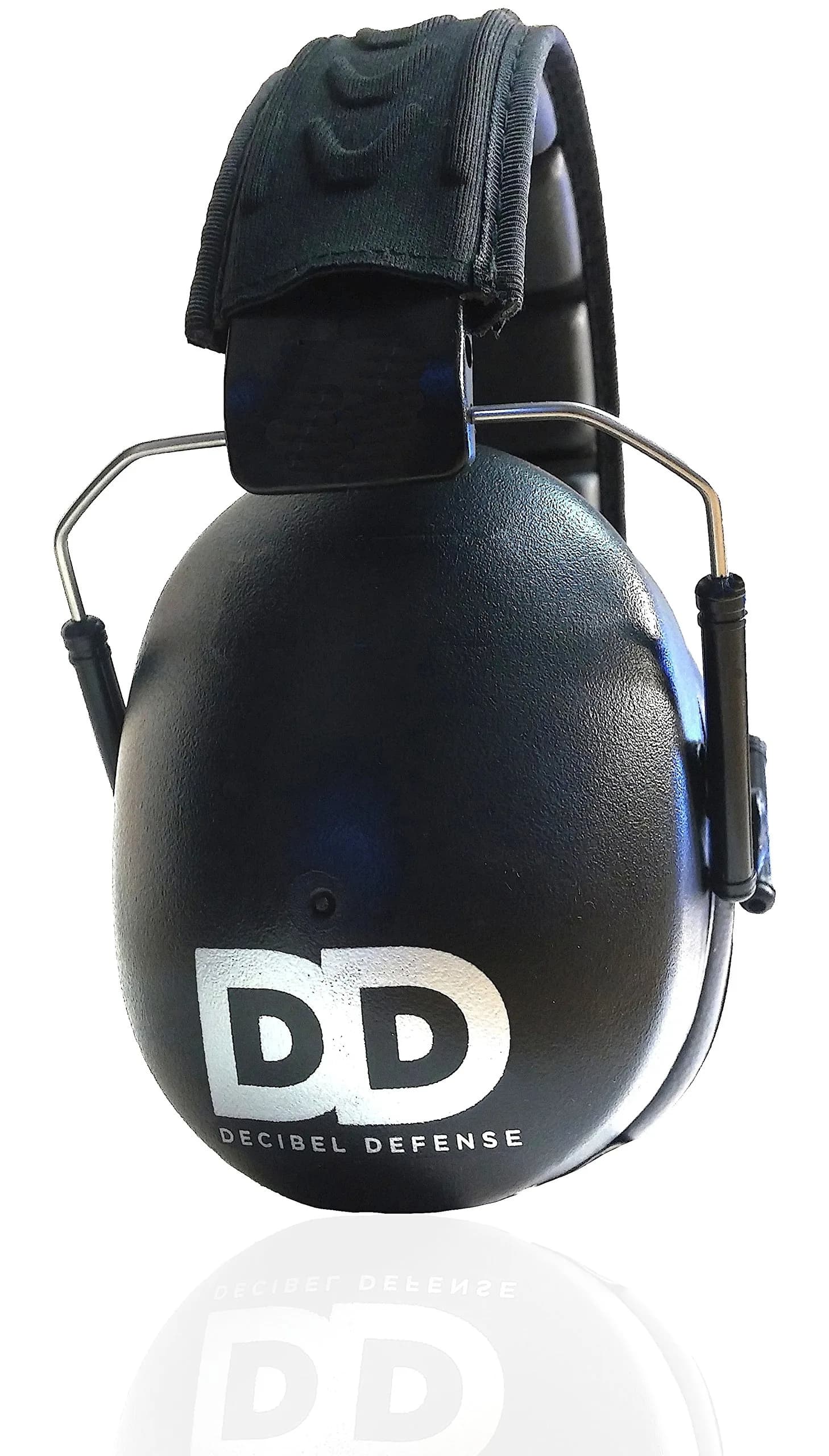 DECIBEL DEFENSE Professional Safety Ear Muffs 37dB NRR | Highest Rated & Most Comfortable Hearing Protection for Shooting & Industrial Use - main product image