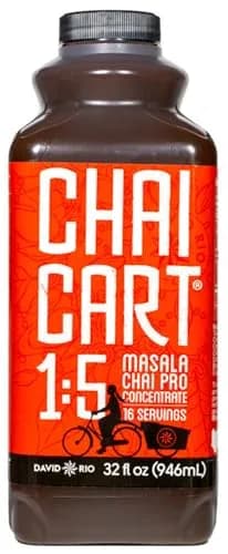 David Rio Cub Chai Super Concentrate 32 fl oz | Authentic Masala Chai for Home & Pros thumbnail 1
